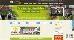 Desktop Screenshot of eropuitinlimburg.com